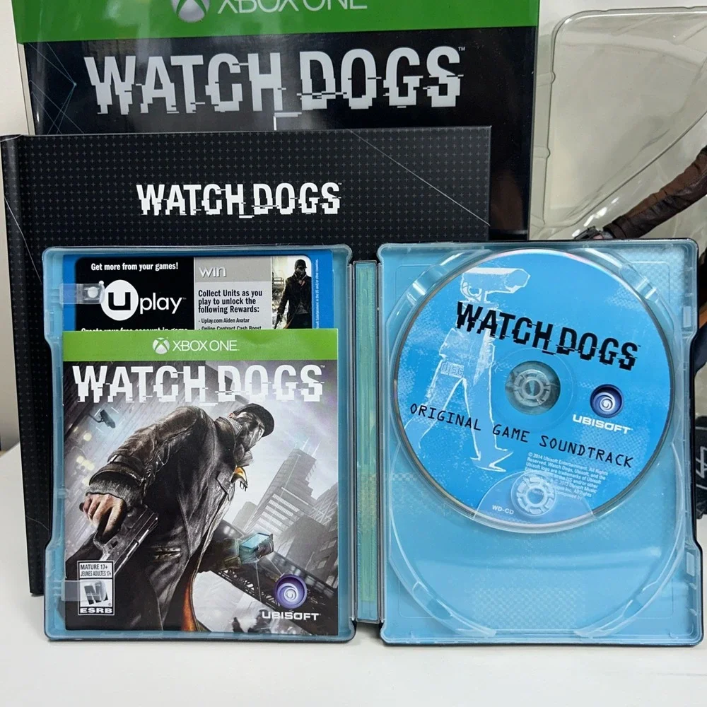 Watch Dogs - Xbox One Limited Edition - Figurine &‎ Artbook Mask - (NO GAME)